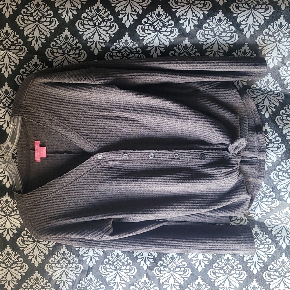 Waffle button up - Picture 3 of 5